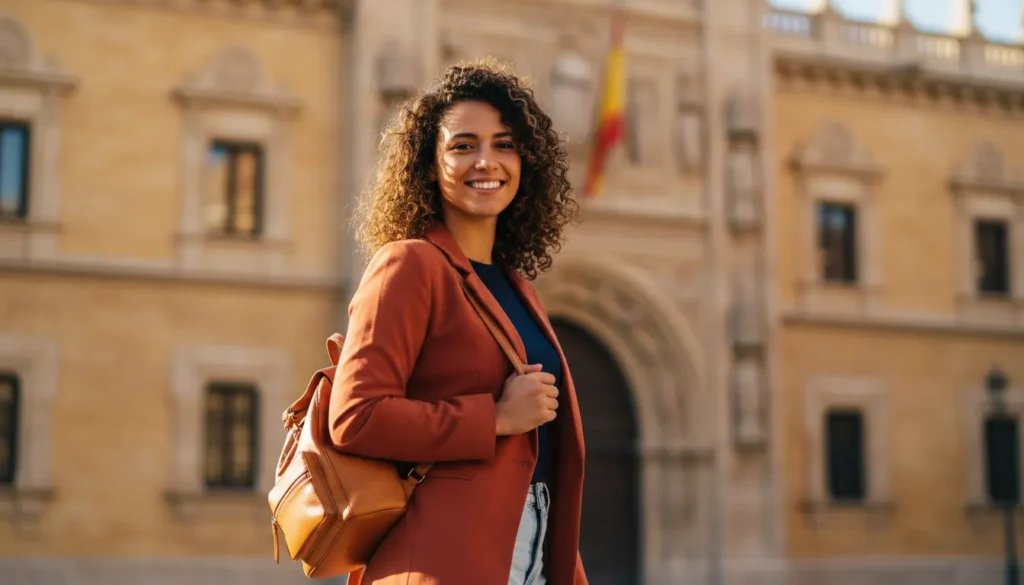 Brasileira estudando na Espanha